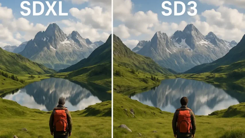Stable Diffusion SDXL vs SD3: сравнение моделей и тест качества изображений