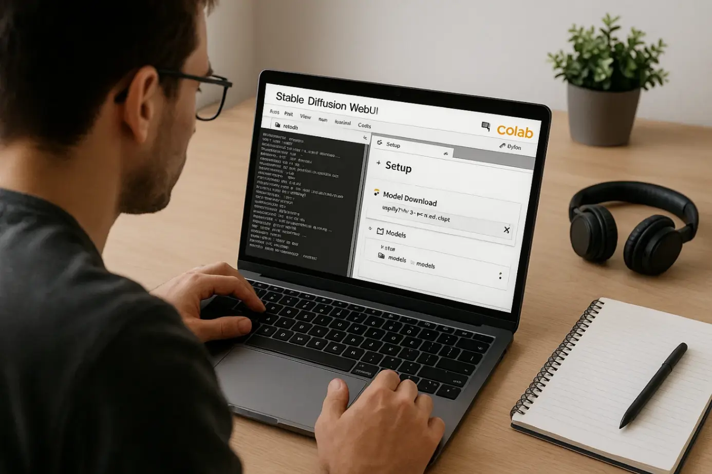 Использование Google Colab для Stable Diffusion
